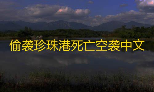 暗区买挂网址偷袭珍珠港死亡空袭中文版